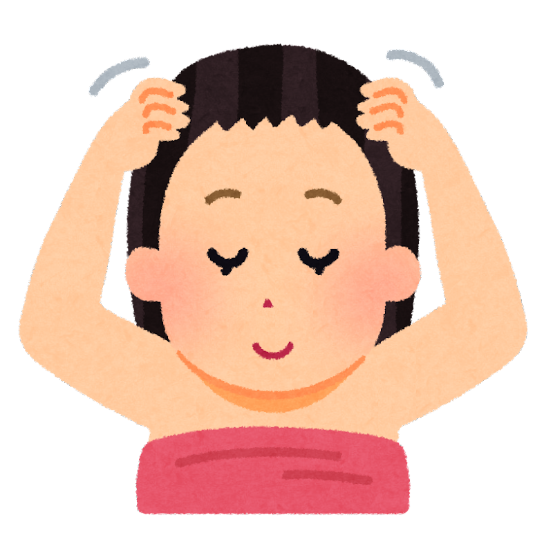 気持ちいいだけじゃない!【 ヘッドスパ 】