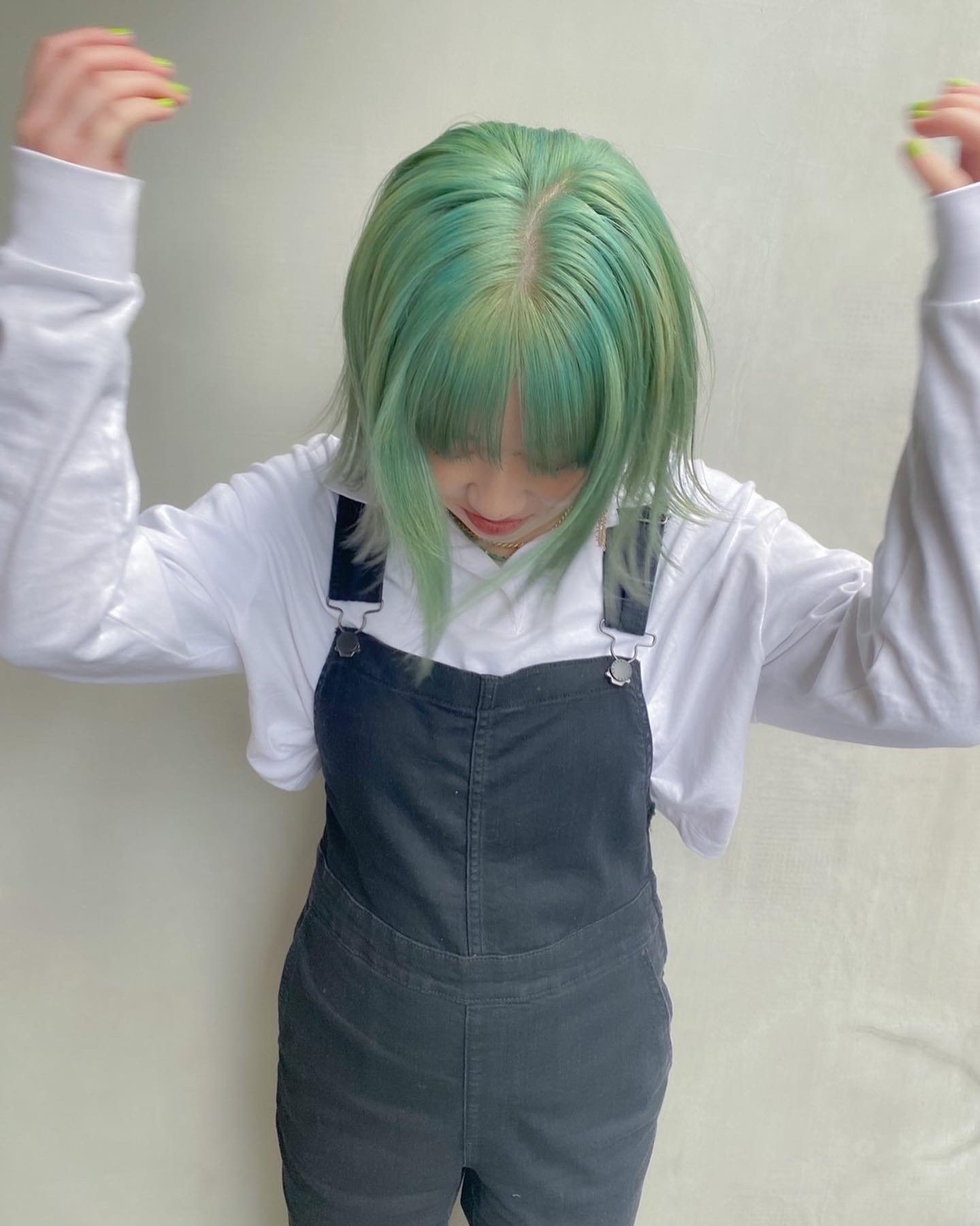 あえて色落ちも楽しむ♪